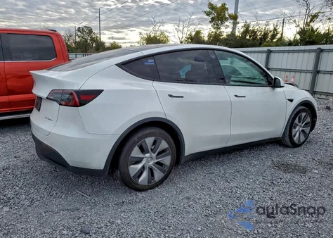 2023 Tesla Model Y from USA, damaged, VIN 7SAYGDEEXPA125769